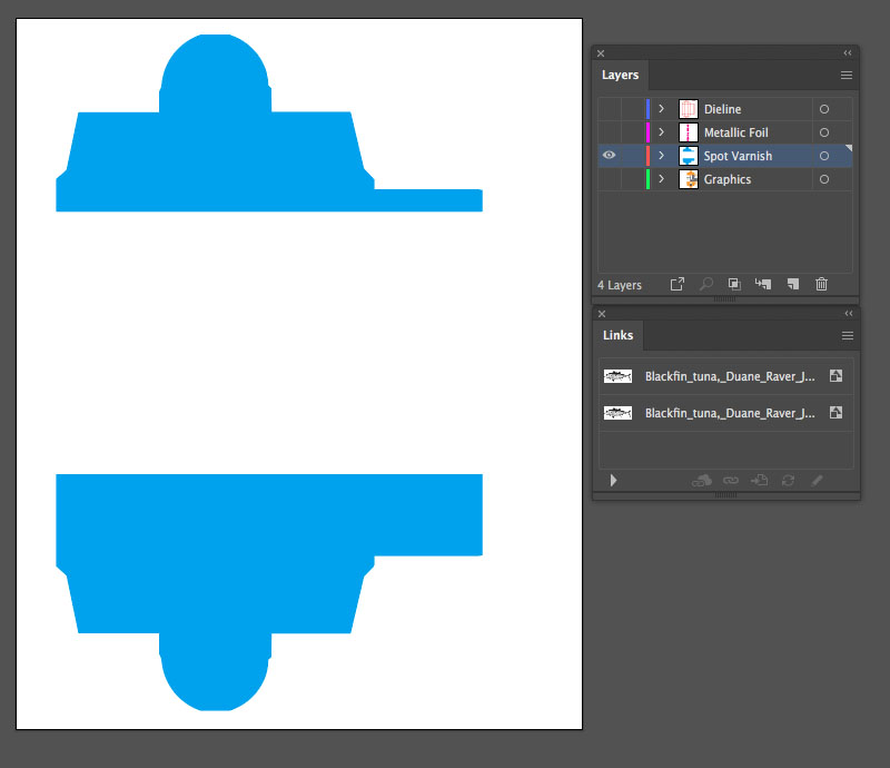 Example Box Spot Varnish