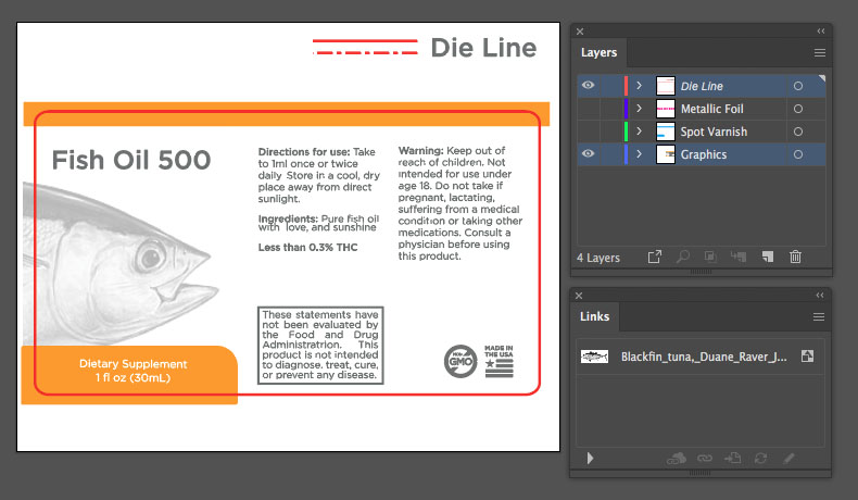 Example Label Graphics